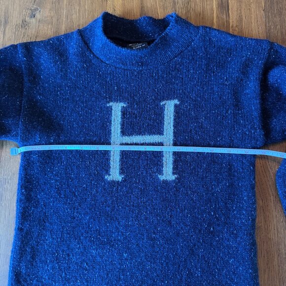 H For HARRY POTTER Wool Sweater Kids XS 5-6 Wizarding World Costume Knit Jumper - Picture 9 of 11